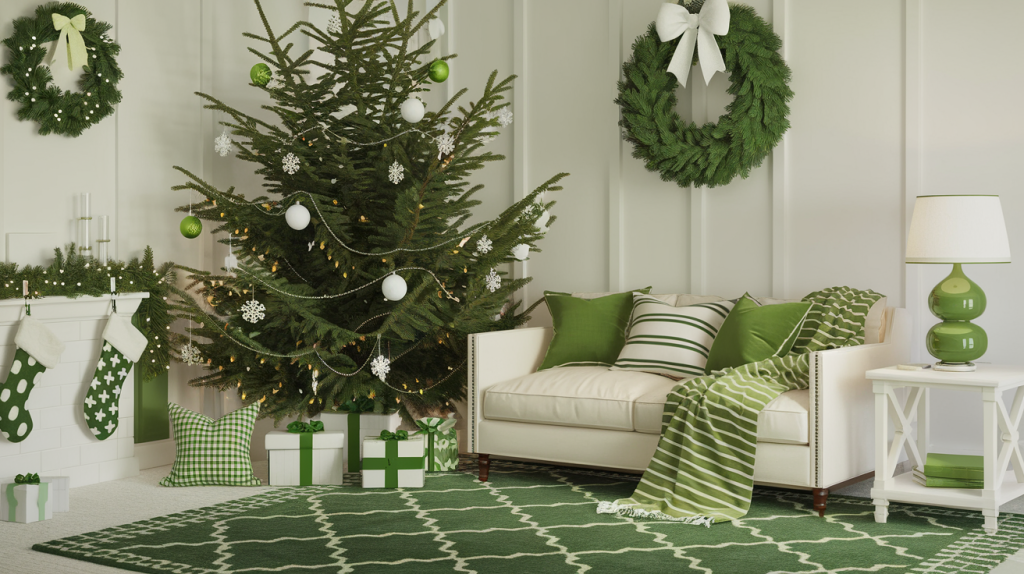 apartment christmas tree options cozy-christmas-small-apartment-living-room-ideas