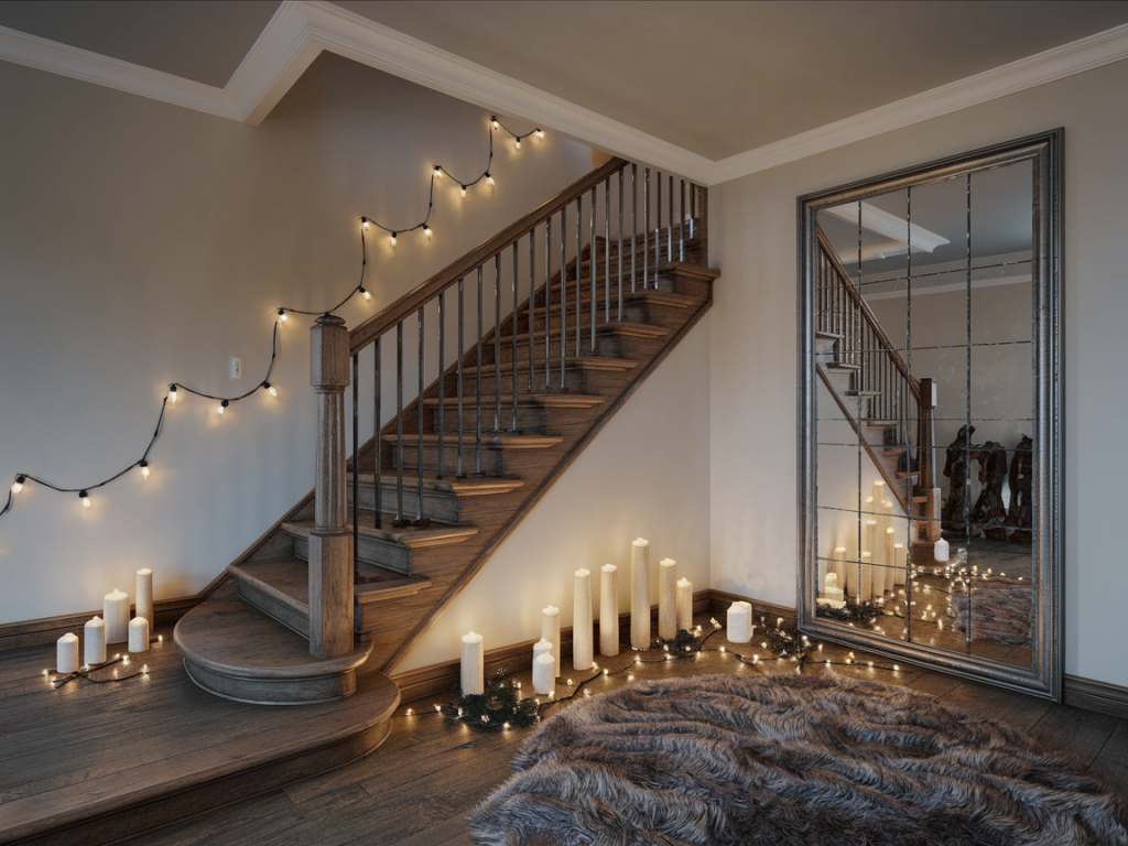 apartment christmas tree options cozy-christmas-small-apartment-living-room-ideas