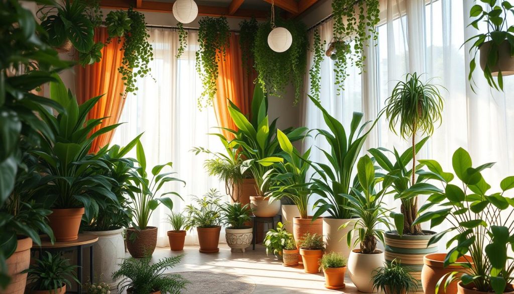 indoor plants and greenery