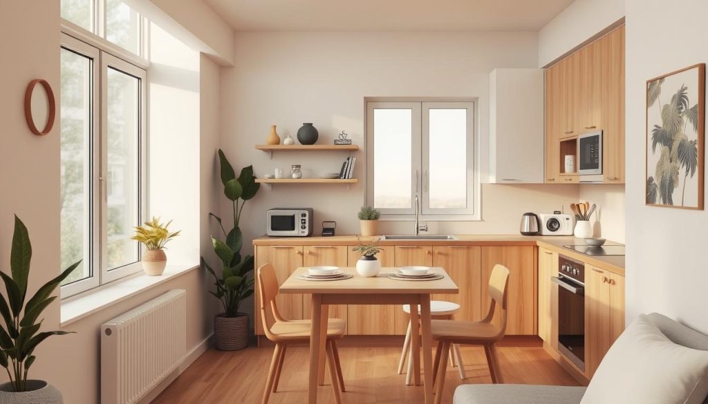 kitchen and dining area color combination