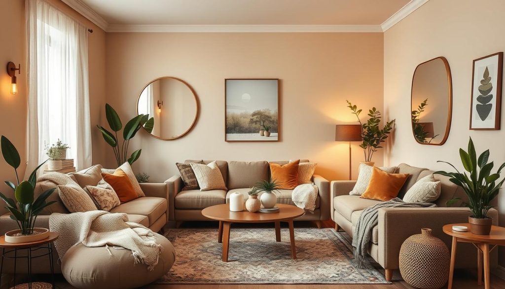 small living room decor Small Space Cozy Living