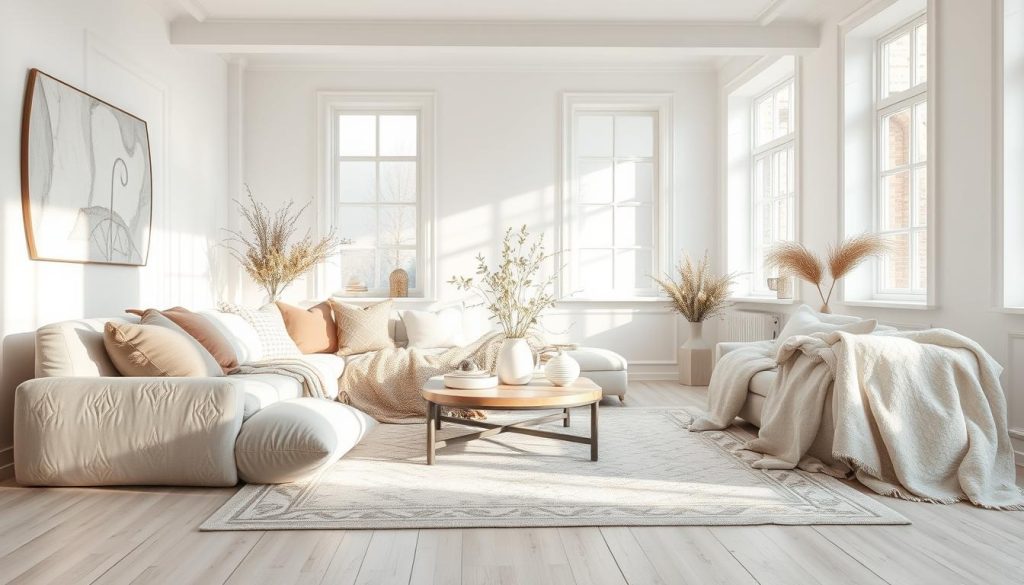 textured fabrics minimalist off white living room ideas with natural light