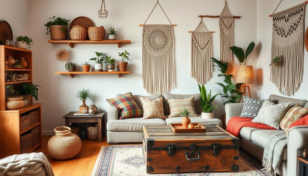 bohemian storage ideas