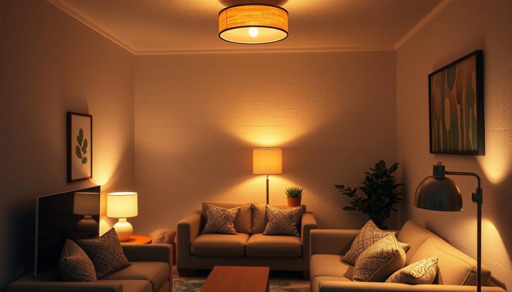 layered lighting