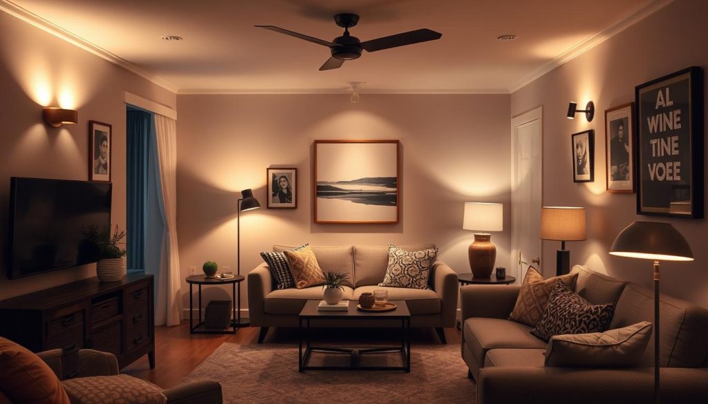 layered lighting