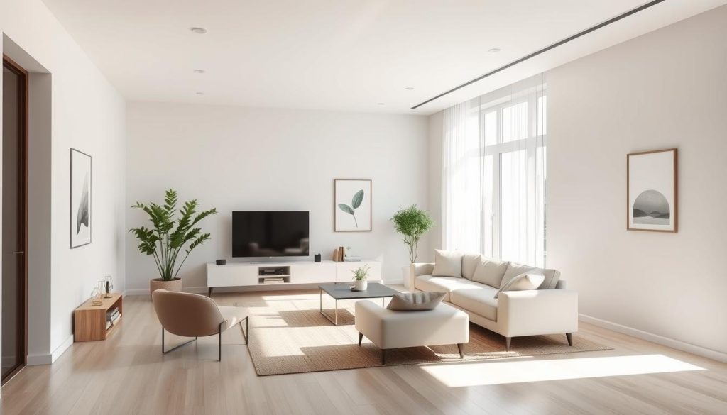 minimalist living room