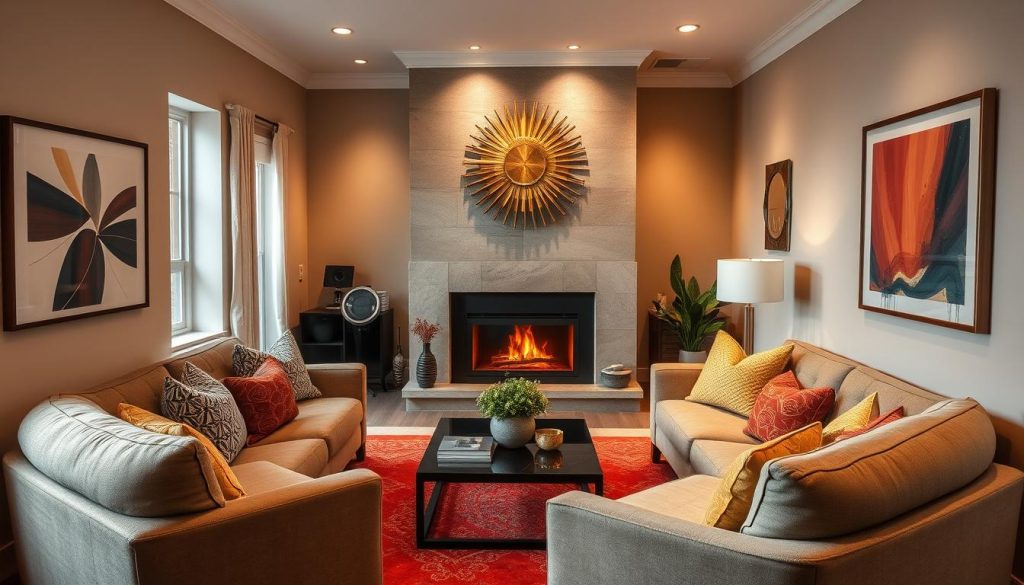 small living room focal point