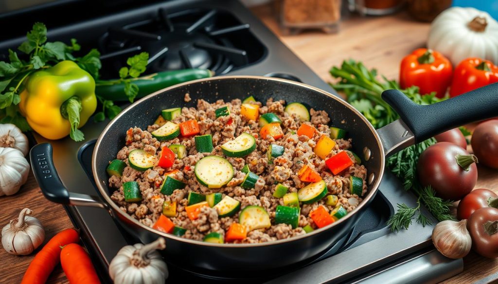 low carb ground beef cooking