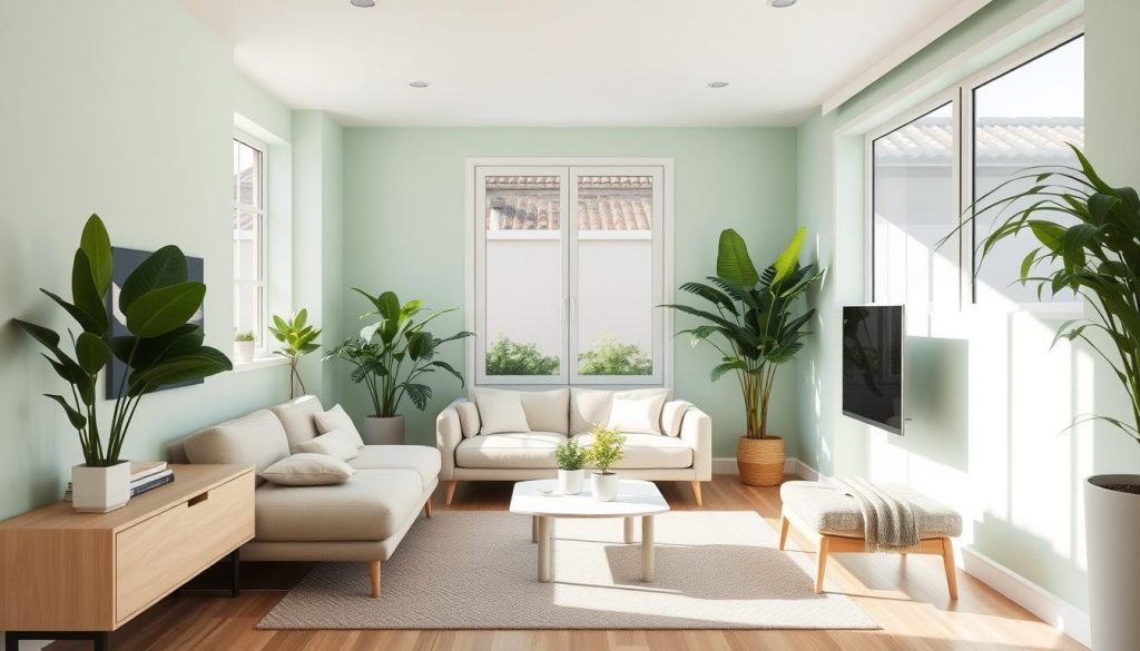 minimal living room apartment color scheme