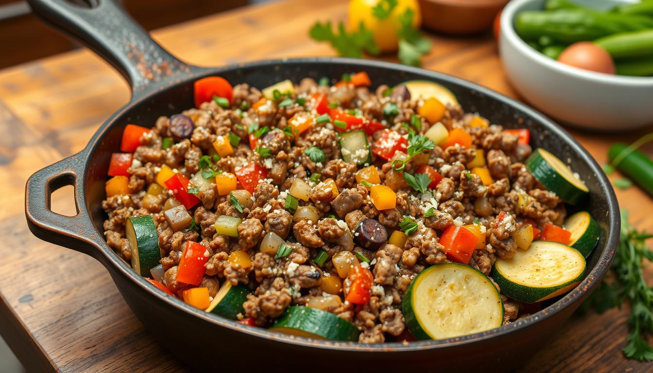 quick ground beef recipes for dinner low carb